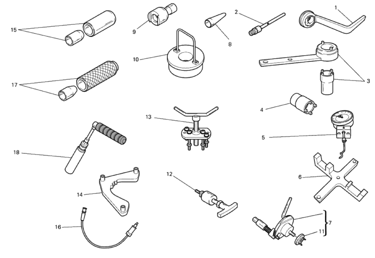 WORKSHOP SERVICE TOOLS 