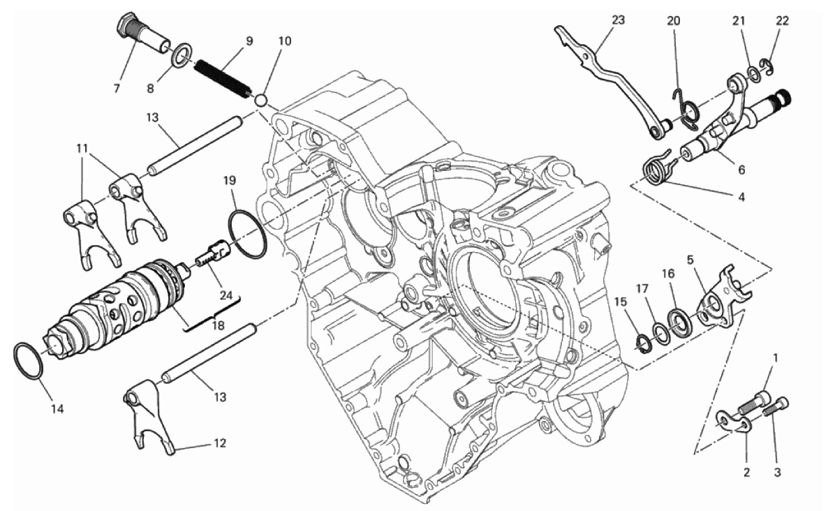 GEAR CHANGE MECHANISM 