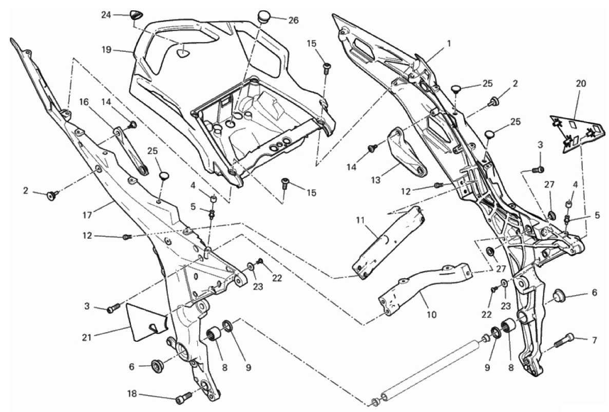 REAR FRAME COMP. 