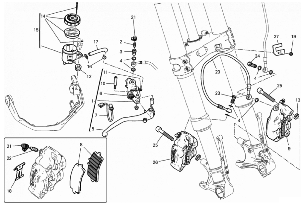 FRONT BRAKE SYSTEM 