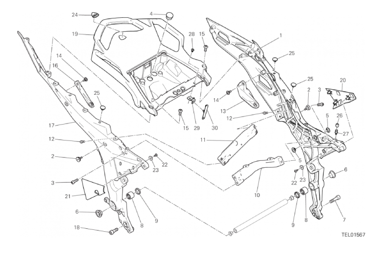 027 REAR FRAME COMP. (9/31)
