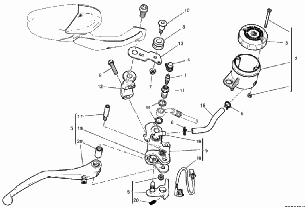 FRONT BRAKE PUMP 