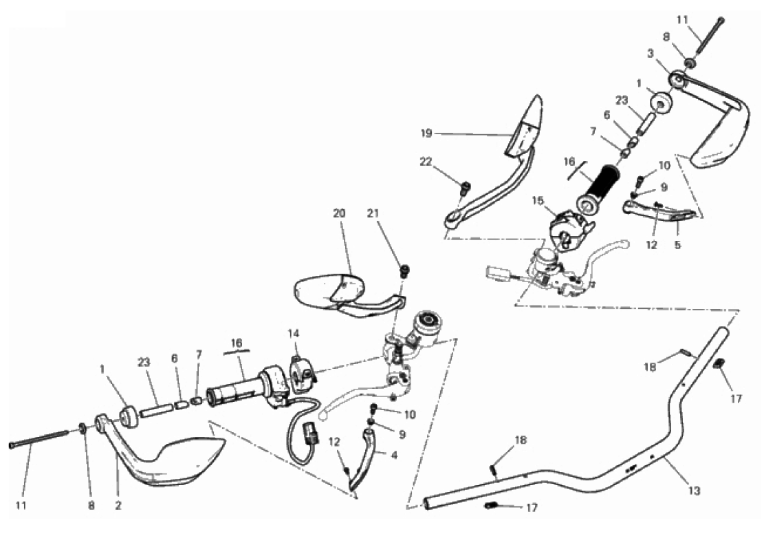 HANDLEBAR AND CONTROLS 