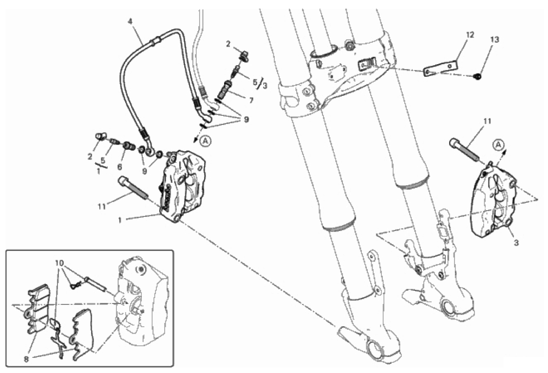 FRONT BRAKE SYSTEM 