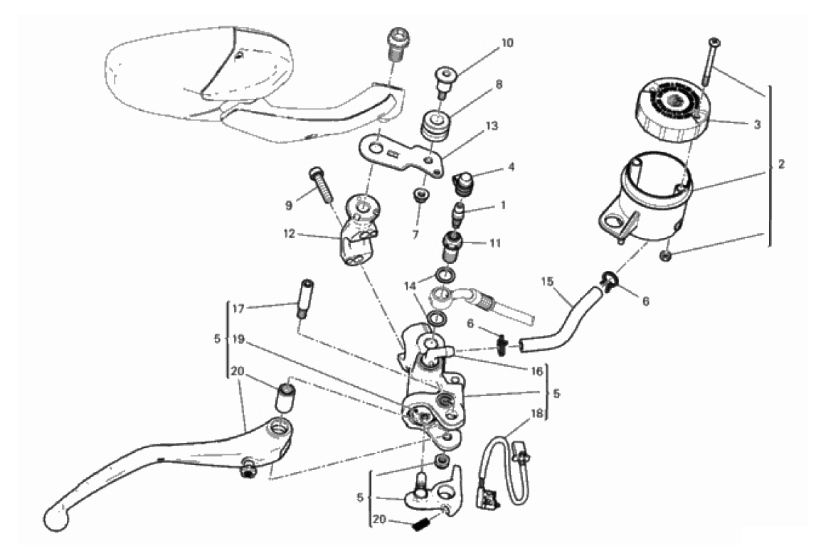 FRONT BRAKE PUMP 