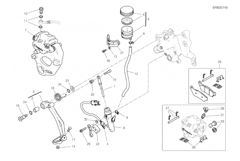 20D REAR BRAKE SYSTEM (9/54)