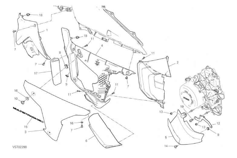 37E COVER , FRAME RH (50/54)