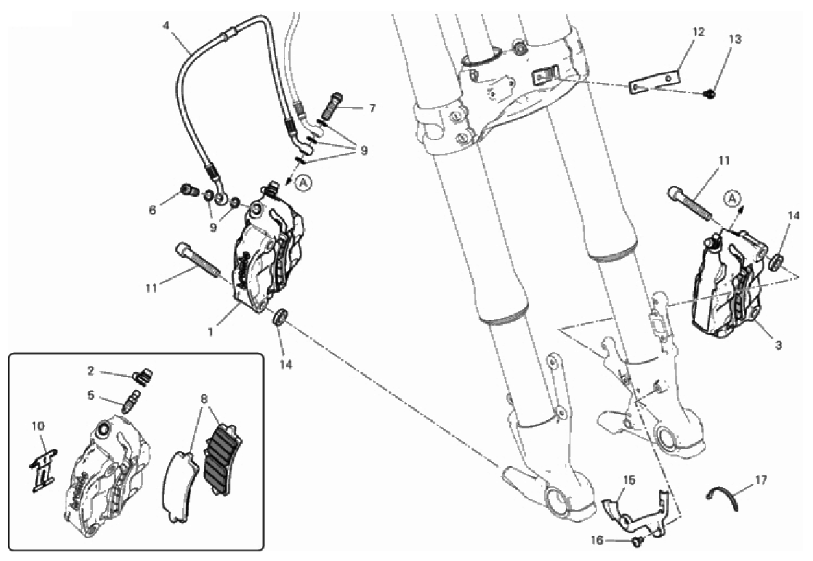 FRONT BRAKE SYSTEM 