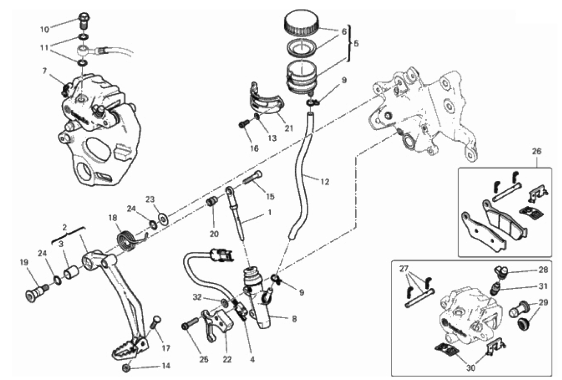 REAR BRAKE SYSTEM 