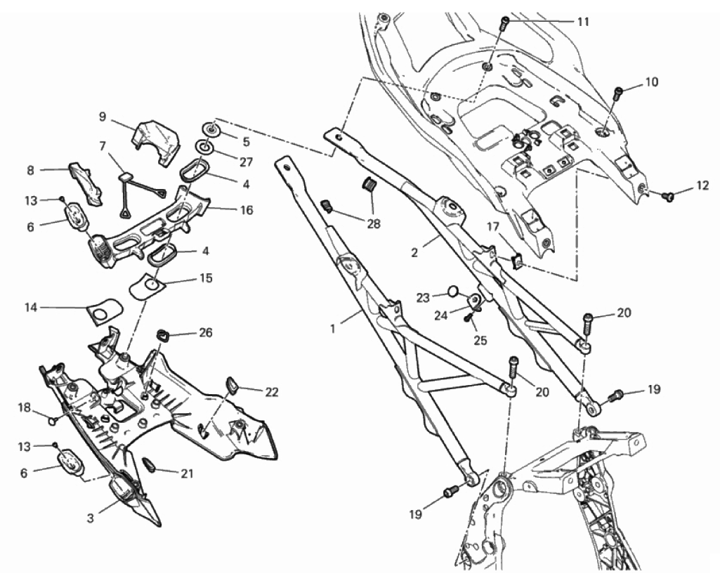 REAR FRAME COMP. 