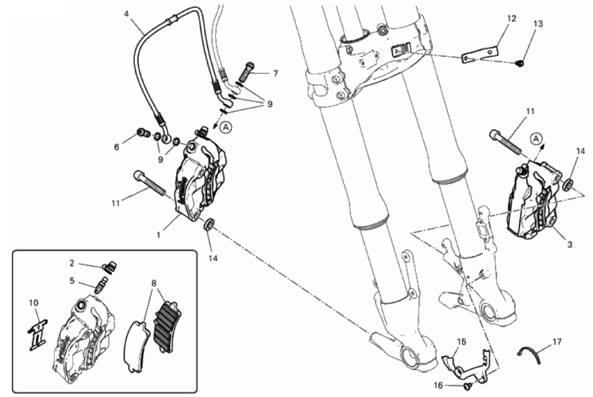 FRONT BRAKE SYSTEM 