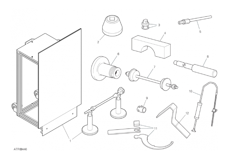 01D WORKSHOP SERVICE TOOLS (FRAME) (4/4)