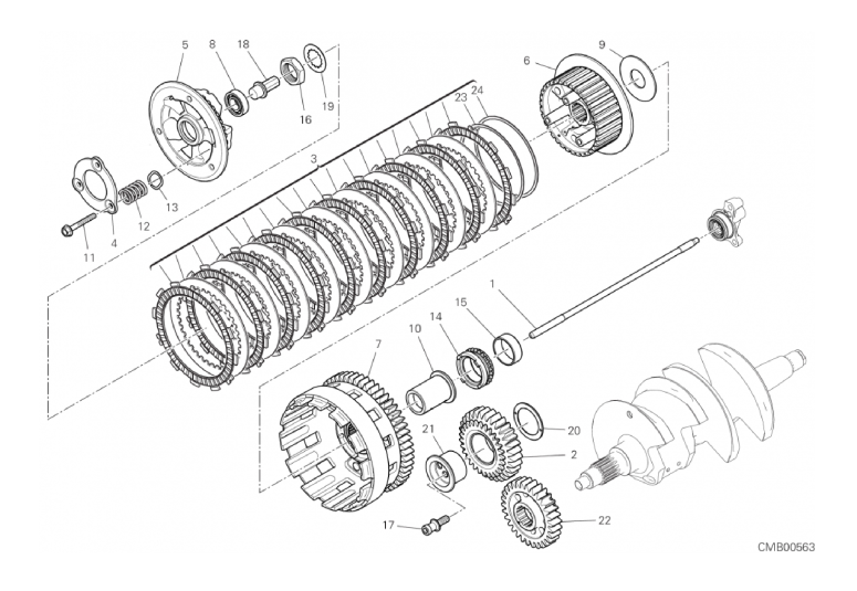 03B CLUTCH (3/18)
