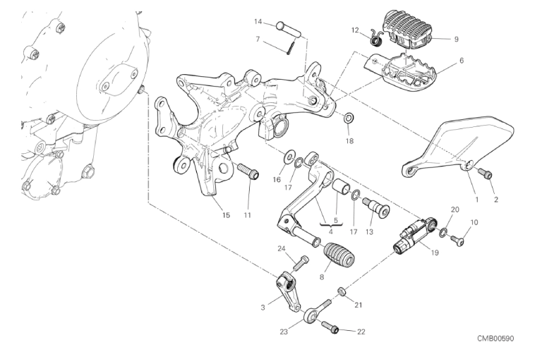 26A FOOTRESTS, LEFT (21/53)
