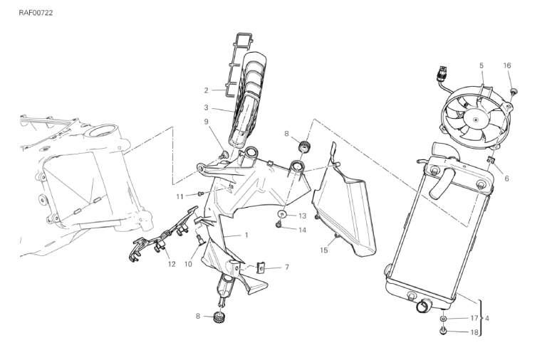 25B RADIATOR, WATER, LH (19/53)
