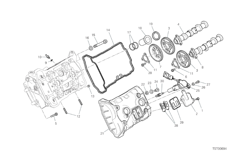 12A FRONT HEAD - TIMING SYSTEM (15/18)
