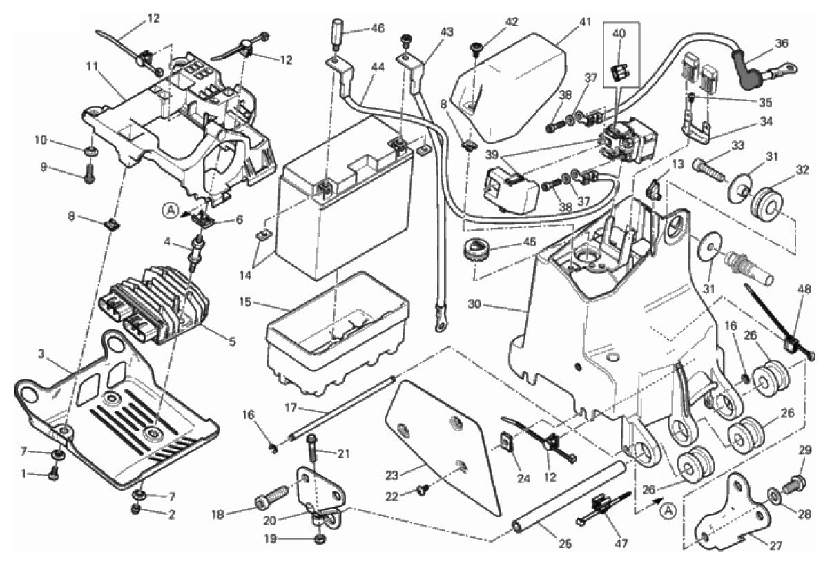 BATTERY HOLDER 