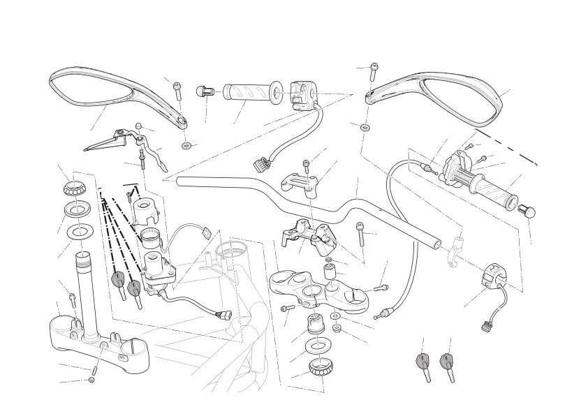 Handlebar and controls