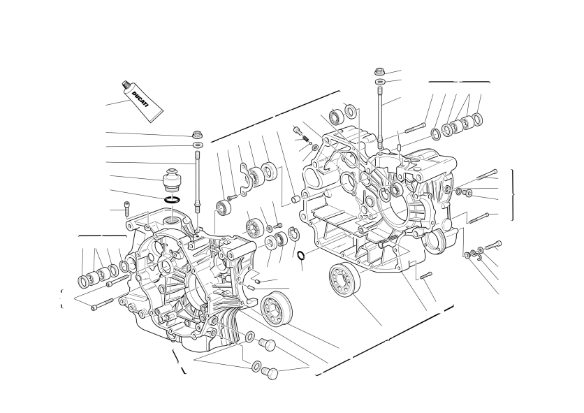 Crankcase halves