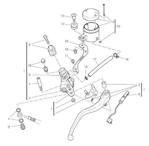 FRONT BRAKE PUMP 