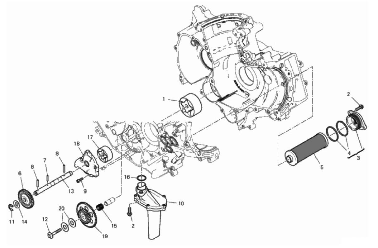 OIL PUMP - FILTER 