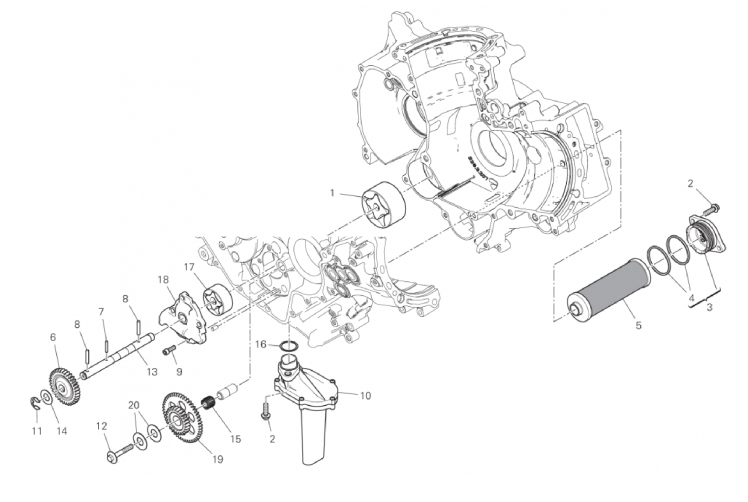 OIL PUMP - FILTER 