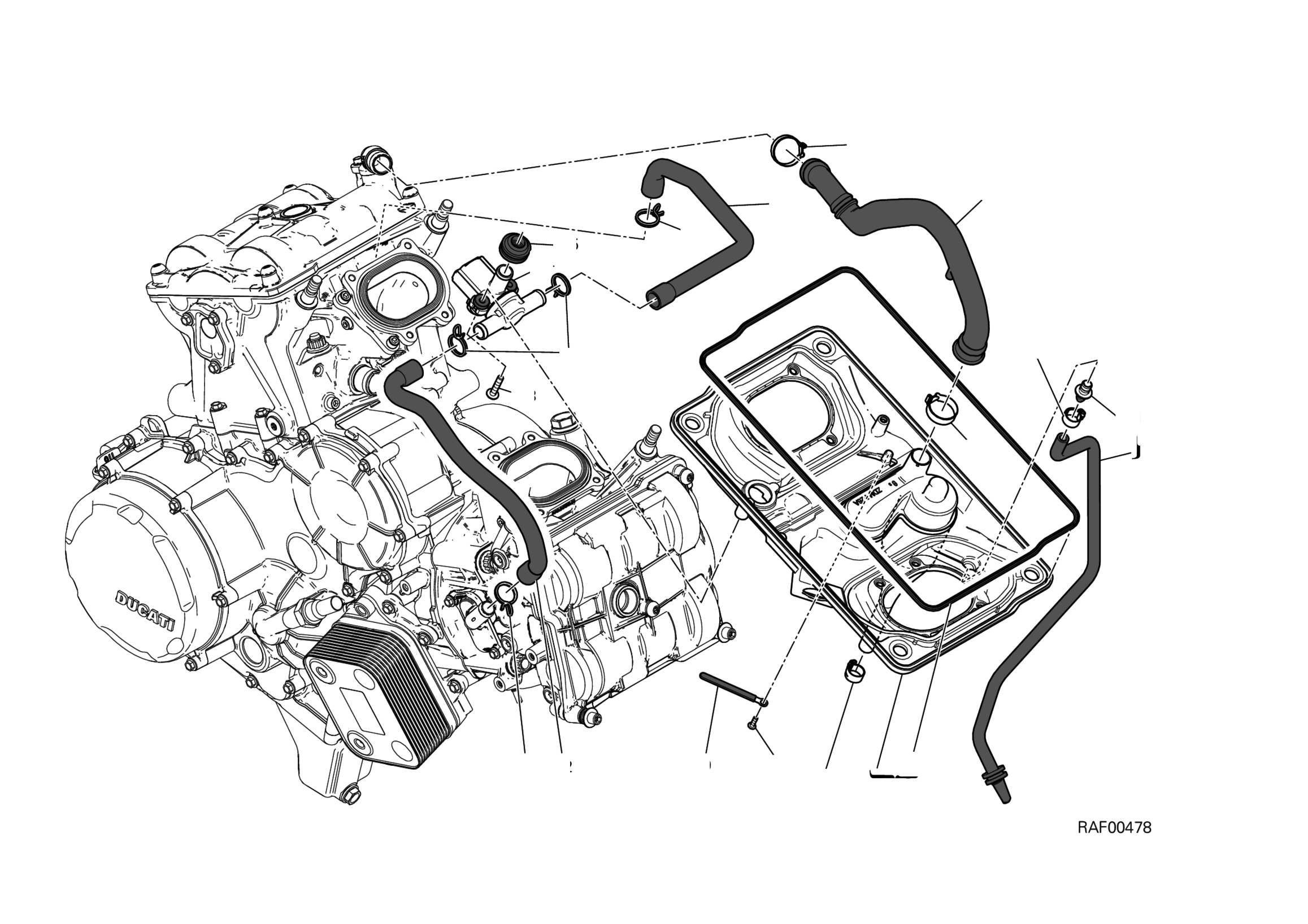 AIR INTAKE - OIL BREATHER