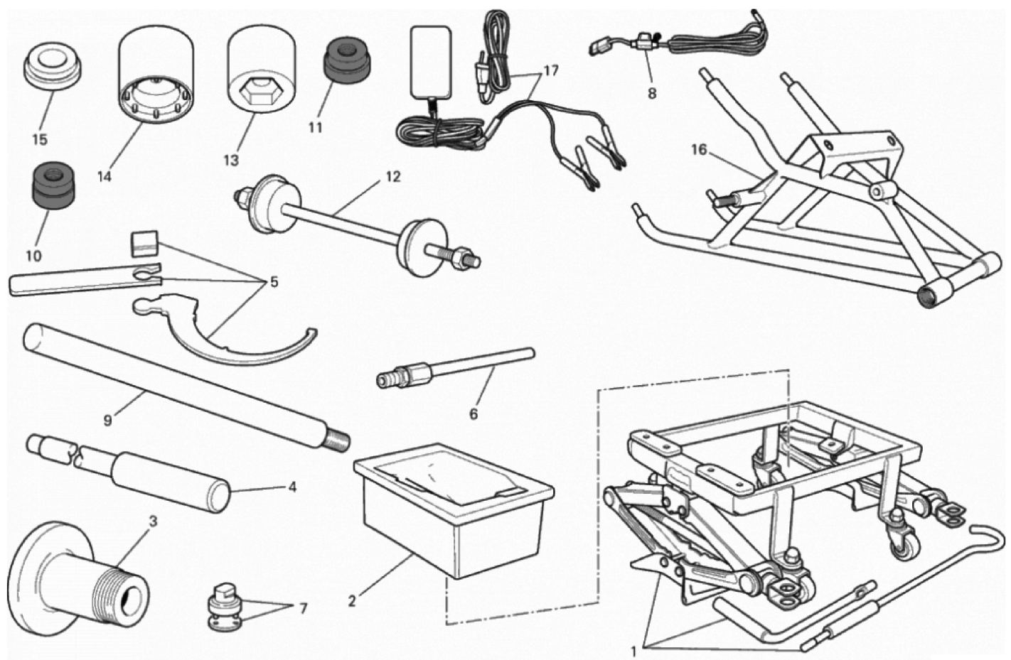 WORKSHOP SERVICE TOOLS