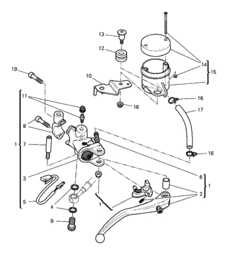 FRONT BRAKE PUMP 