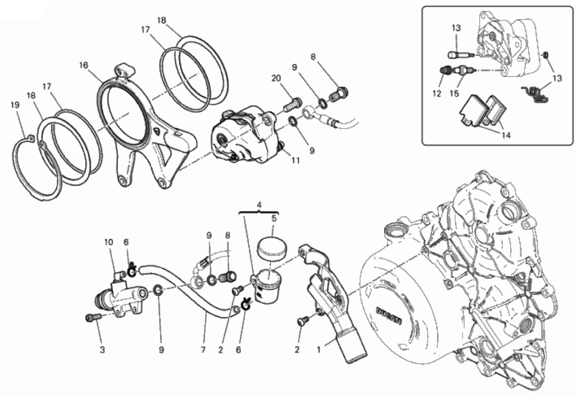 REAR BRAKE SYSTEM 