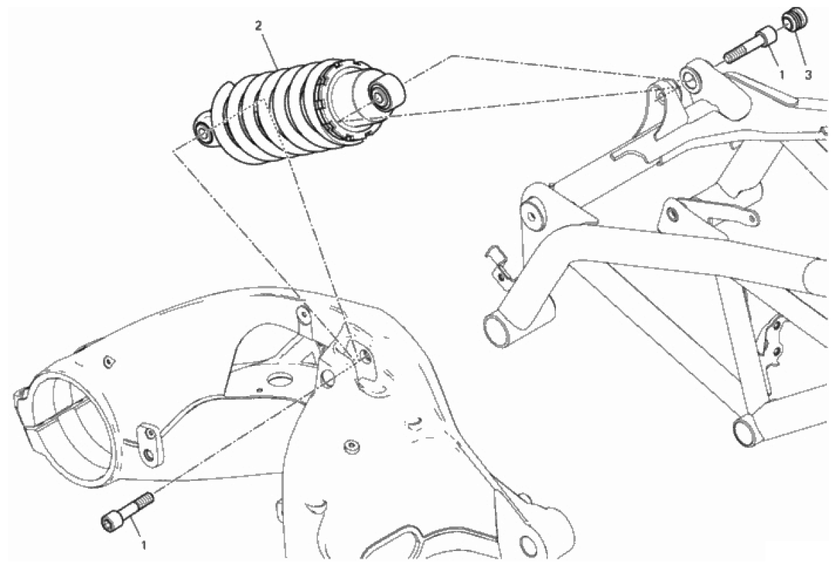 REAR SHOCK ABSORBER 