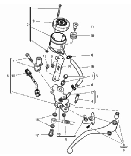 FRONT BRAKE PUMP 