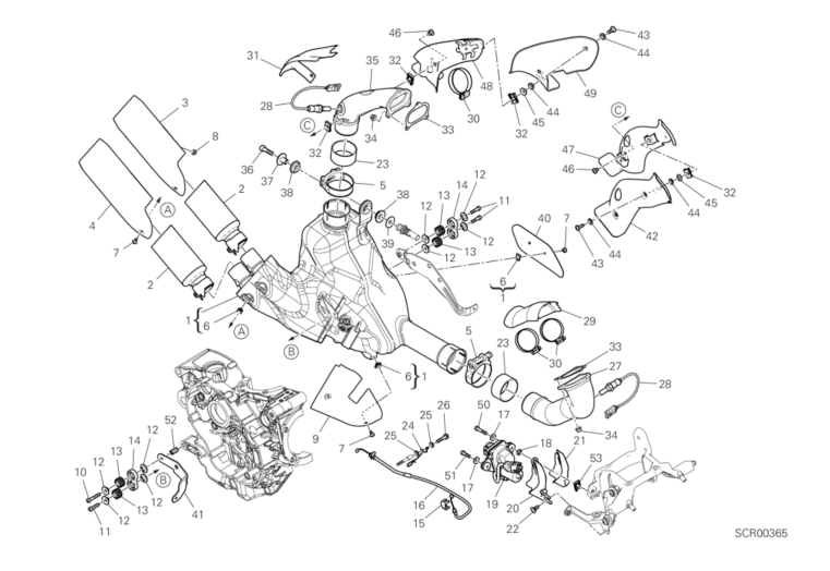 019 EXHAUST SYSTEM (3/30)