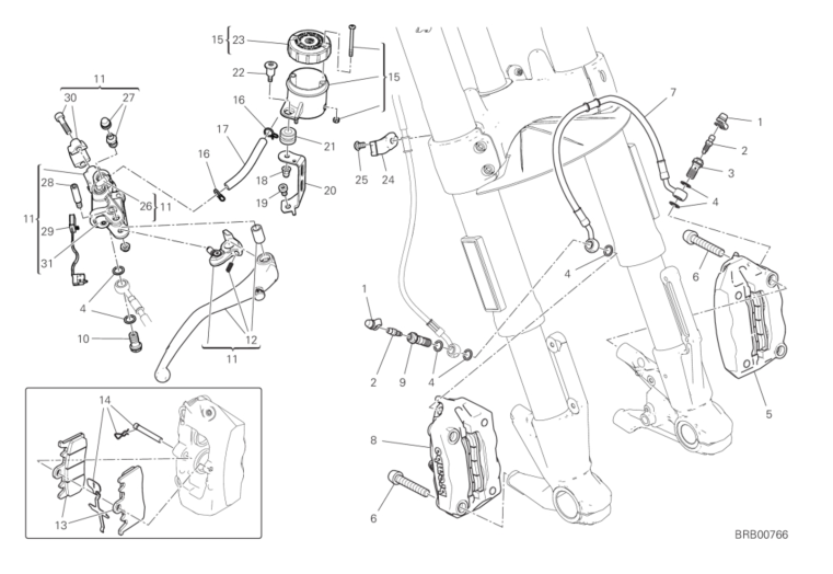 024 FRONT BRAKE SYSTEM (8/30)