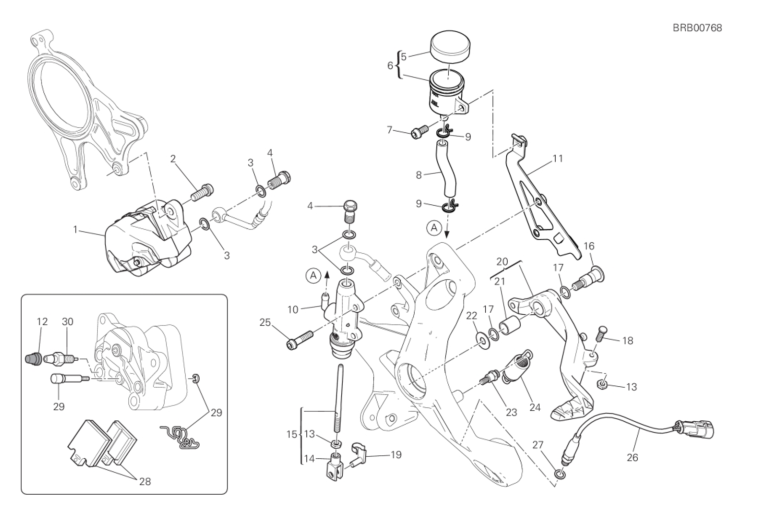 025 REAR BRAKE SYSTEM (9/30)