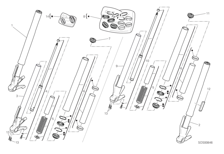 21A FRONT FORK (20/30)