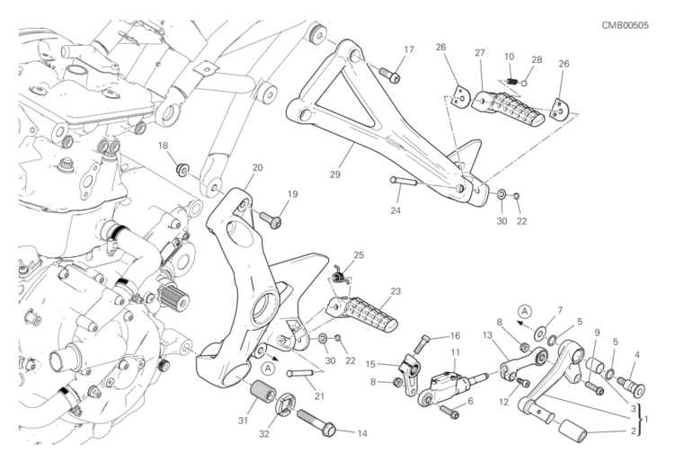 27A FOOTRESTS, LEFT (24/30)