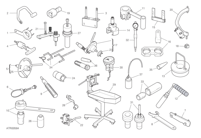 001 WORKSHOP SERVICE TOOLS (ENGINE) (1/3)