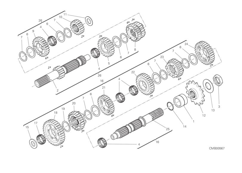 003 GEAR BOX (2/16)