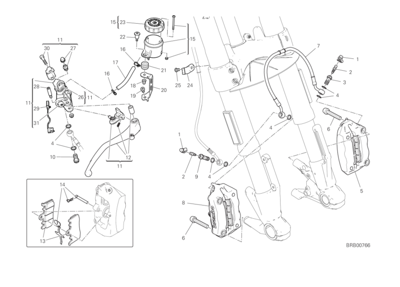 024 FRONT BRAKE SYSTEM (8/30)