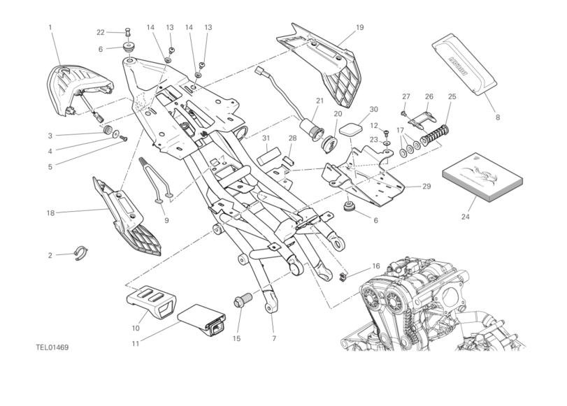 027 REAR FRAME COMP. (11/30)