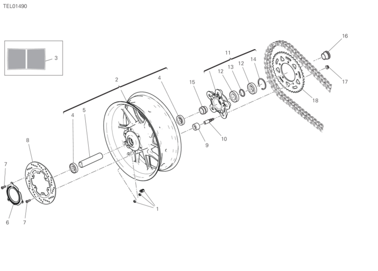 28A REAR WHEEL (24/40)