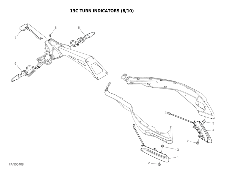 13C TURN INDICATORS (8/10)