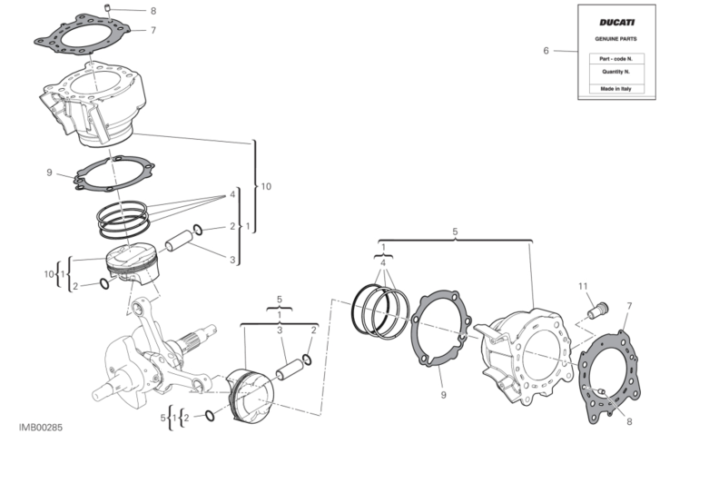 06A CYLINDERS - PISTONS (8/17)