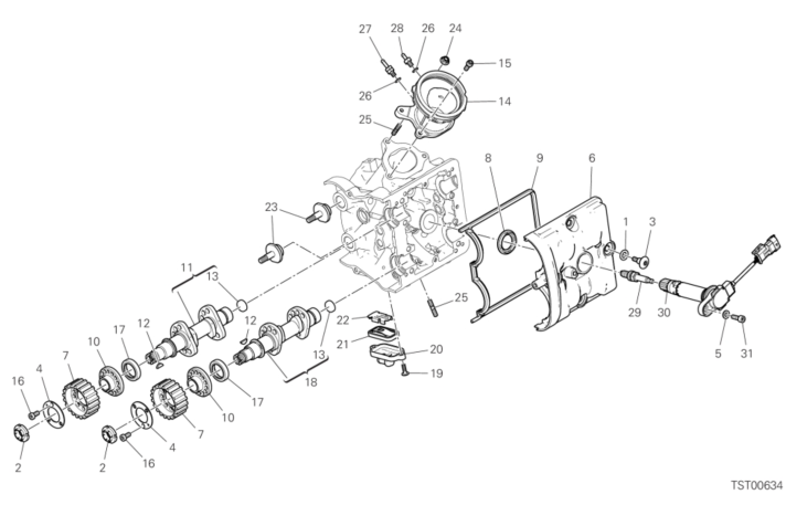 11B HORIZONTAL HEAD - TIMING SYSTEM (15/17)