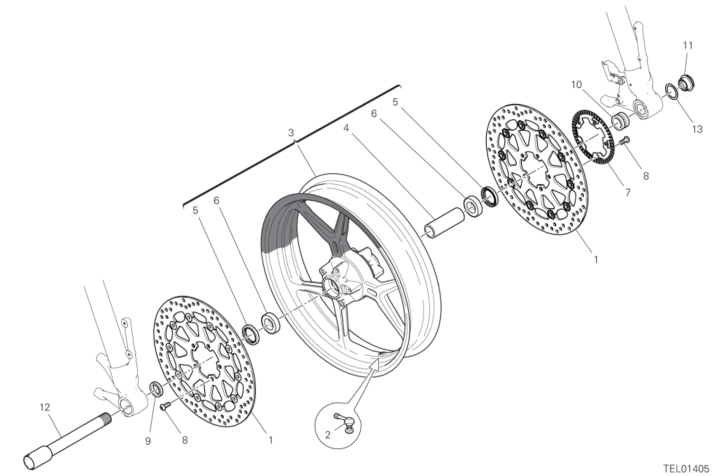 27A FRONT WHEEL (22/43)