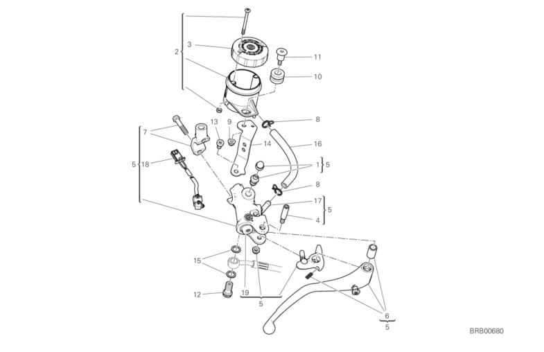 19A FRONT BRAKE PUMP (7/43)
