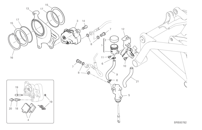 19D REAR BRAKE SYSTEM (10/43)
