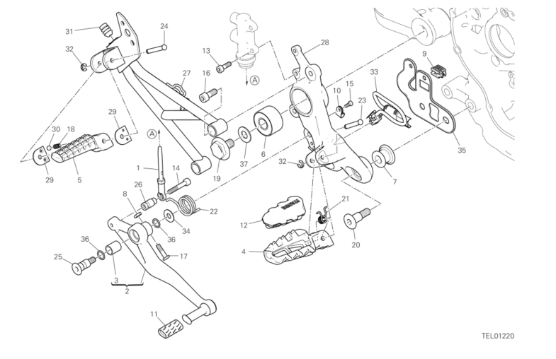 25B FOOTRESTS, RIGHT (20/43)
