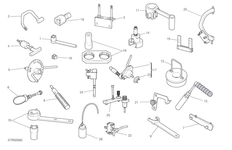 01A WORKSHOP SERVICE TOOLS (ENGINE) (1/3)
